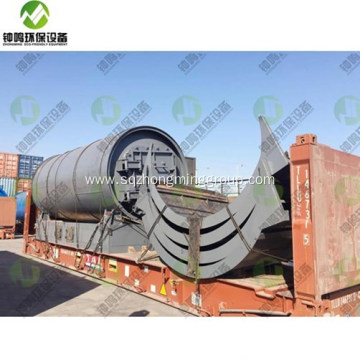 Waste Tire Recycling to Oil Plant with CE